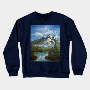 Mountain Lake Falls Crewneck Sweatshirt